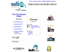 Tablet Screenshot of multipro.com