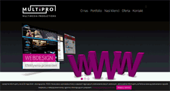 Desktop Screenshot of multipro.com.pl
