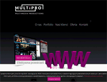 Tablet Screenshot of multipro.com.pl